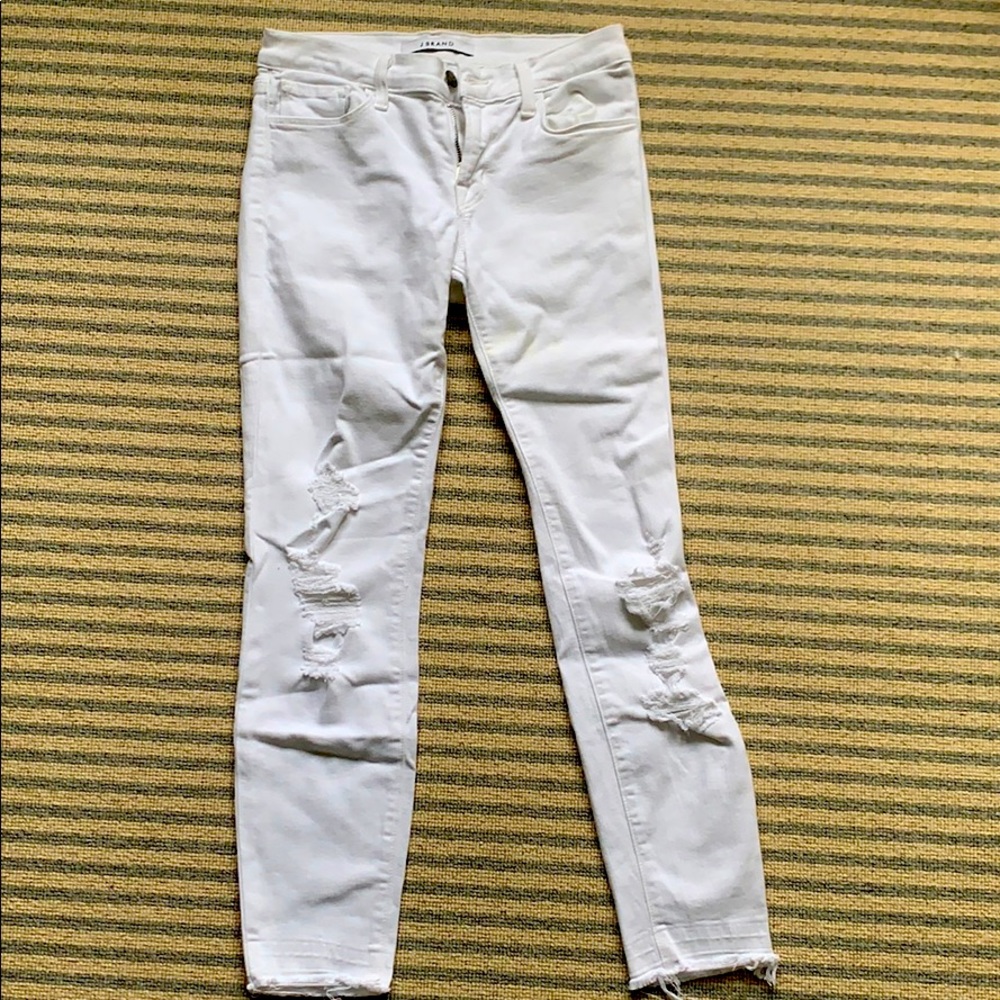 J Brand ripped skinny Jeans